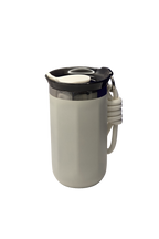 White 350ml travel coffee cup