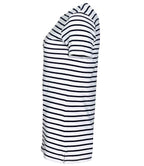 SOL'S Ladies Miles Striped T-Shirt - White/Navy