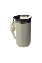White 350ml travel coffee cup