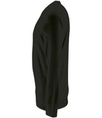 SOL'S Imperial Long Sleeve T-Shirt - Deep Black