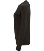 SOL'S Ladies Imperial Long Sleeve T-Shirt - Deep Black