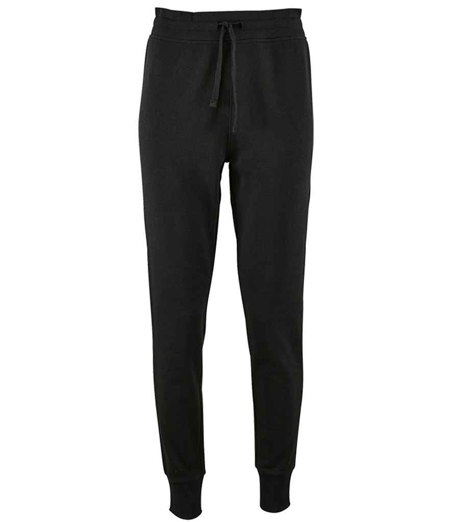 SOL'S Ladies Jake Slim Fit Jog Pants - Black