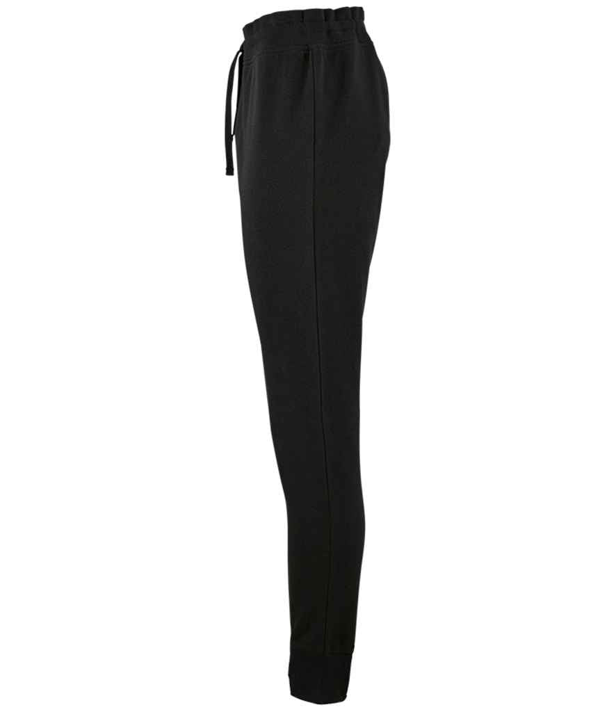SOL'S Ladies Jake Slim Fit Jog Pants - Black