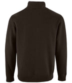 SOL'S Stan Contrast Zip Neck Sweatshirt - Black