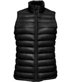 SOL'S Ladies Wilson Lightweight Padded Bodywarmer - Black