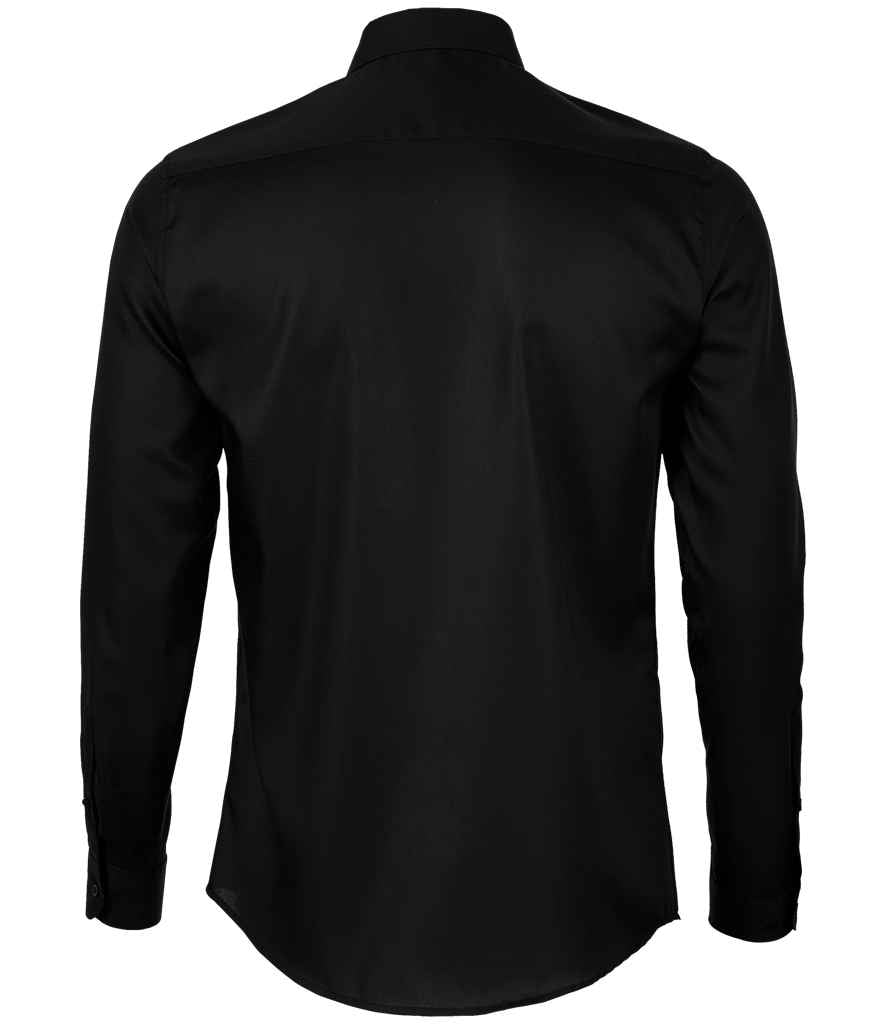 NEOBLU Blaise Long Sleeve Shirt - Deep Black
