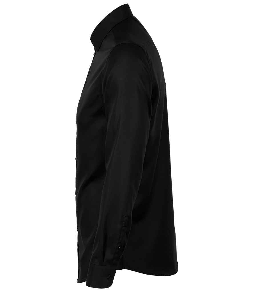 NEOBLU Blaise Long Sleeve Shirt - Deep Black