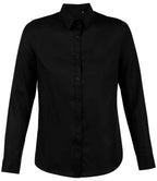 NEOBLU Ladies Blaise Long Sleeve Shirt - Deep Black