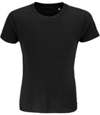 SOL'S Kids Crusader Organic T-Shirt - Deep Black