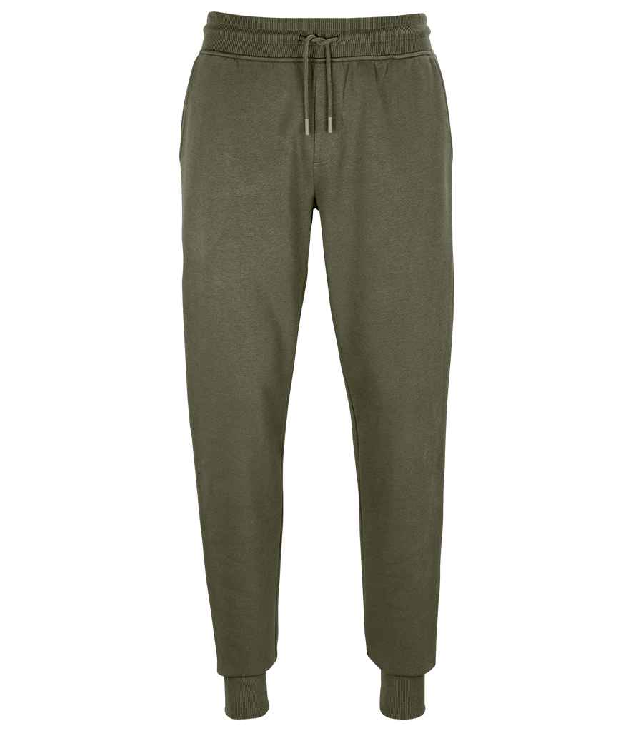 SOL'S Unisex Jumbo Organic Jog Pants - Khaki