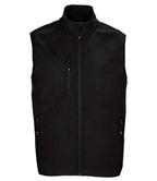 SOL'S Falcon Recycled Soft Shell Bodywarmer - Black