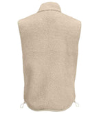 SOL'S Unisex Fury Sherpa Bodywarmer - Shear Beige/Beige