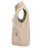 SOL'S Unisex Fury Sherpa Bodywarmer - Shear Beige/Beige