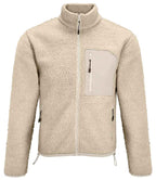 SOL'S Unisex Fury Sherpa Jacket - Shear Beige/Beige