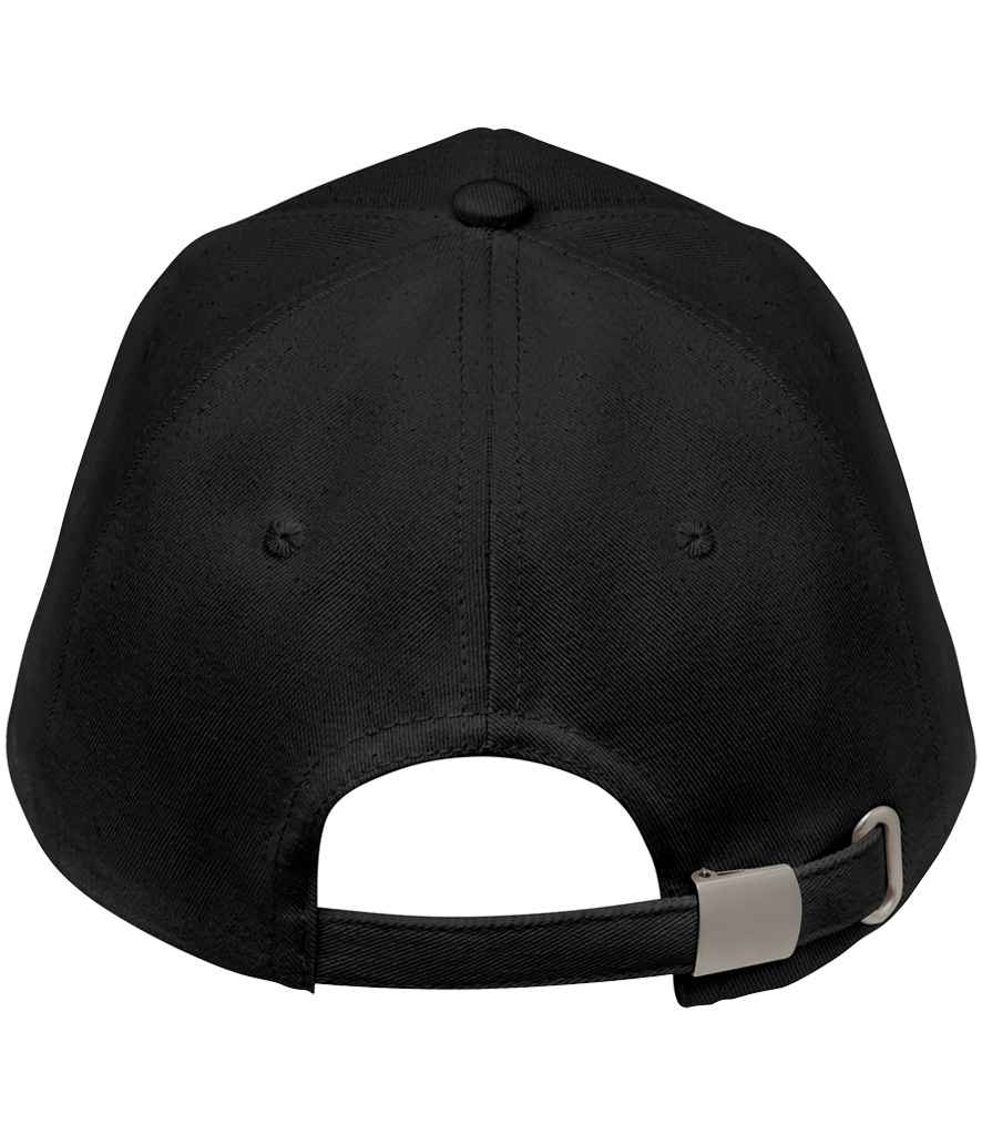 SOL'S Seoul 5 Panel Cap - Black