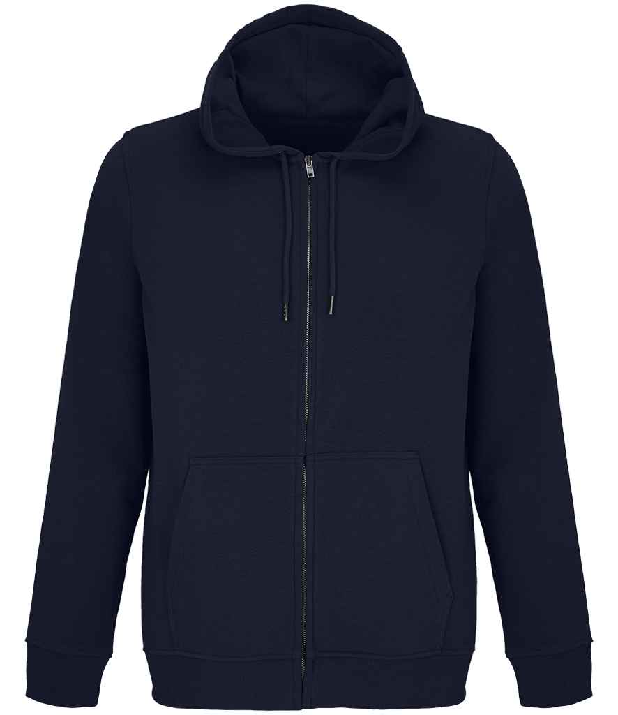 SOL'S Unisex Calipso Full Zip Hoodie - French Navy