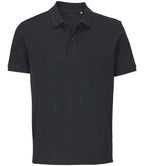SOL'S Unisex Pegase Piqué Polo Shirt - Black