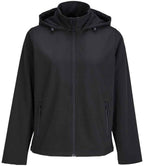 SOL'S Ladies Race Hooded Soft Shell Jacket - Black
