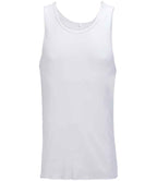 SOL'S Pablo Ribbed Tank Top - White