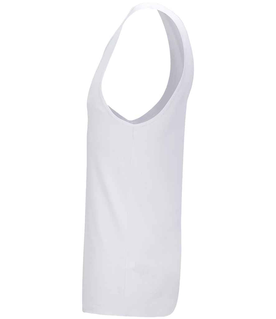 SOL'S Pablo Ribbed Tank Top - White