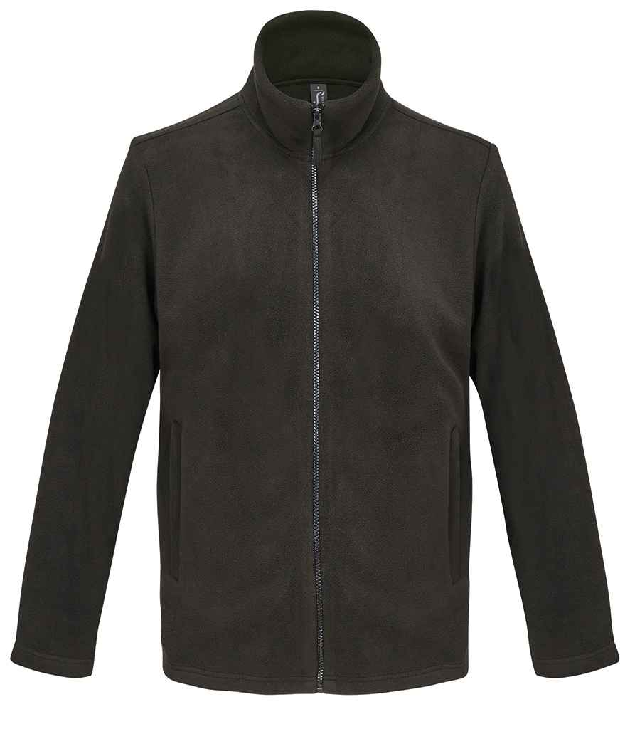 SOL'S Unisex Nitro Micro Fleece Jacket - Black