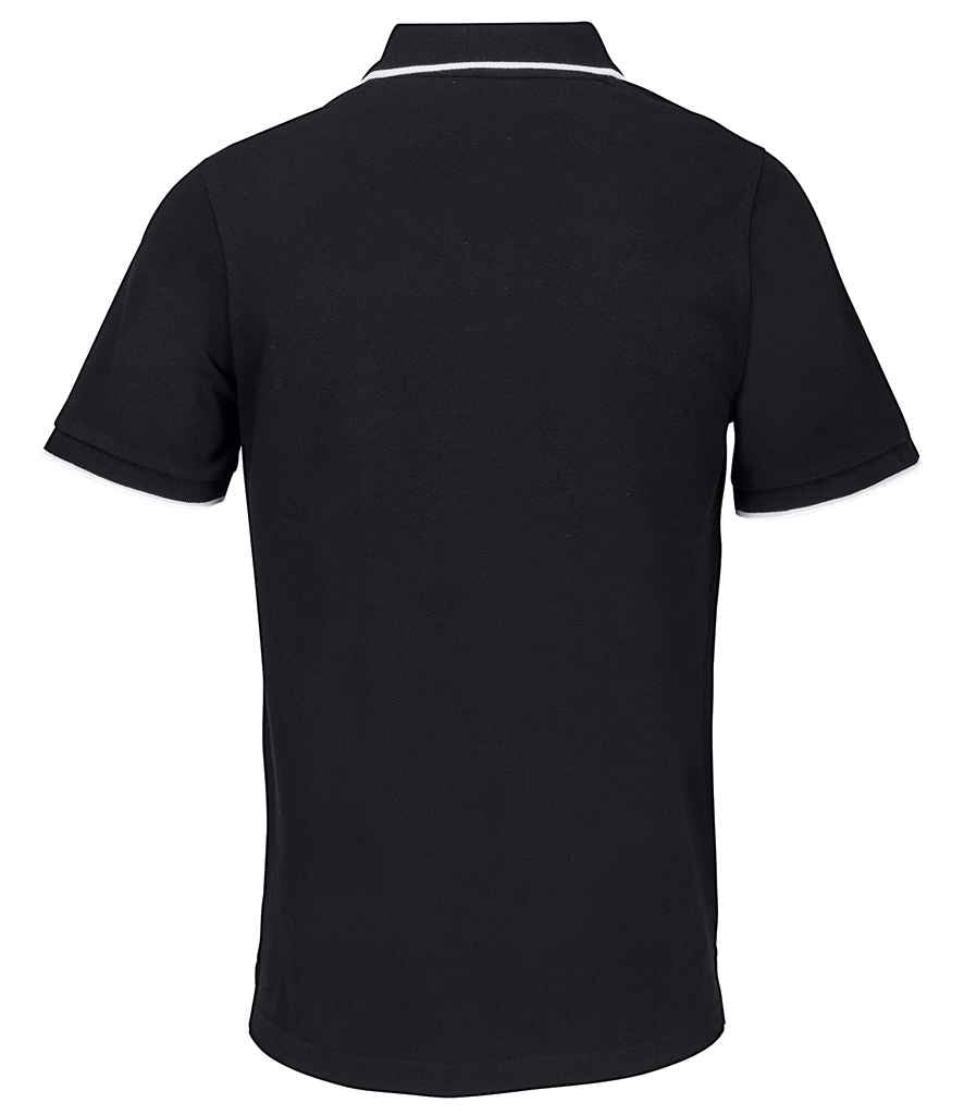 SOL'S Unisex Palermo Polo Shirt - Black/White