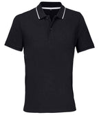 SOL'S Unisex Palermo Polo Shirt - Black/White