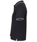 SOL'S Unisex Palermo Polo Shirt - Black/White
