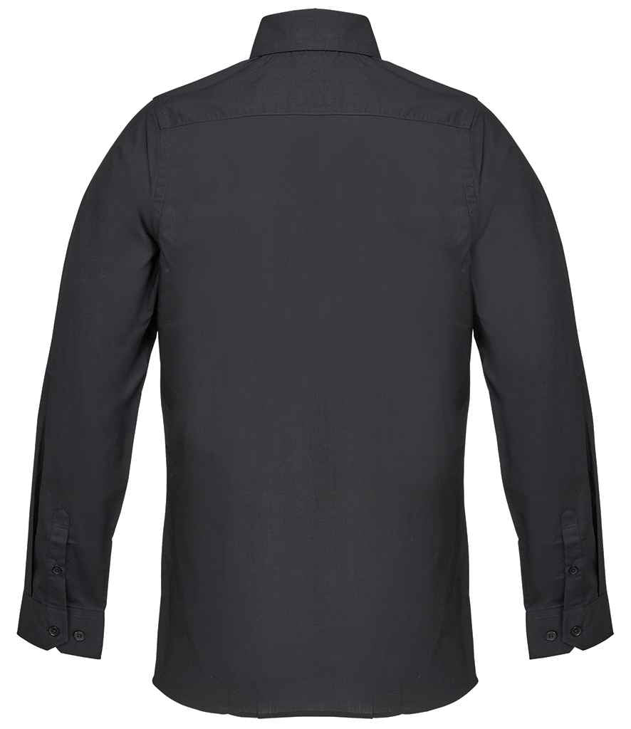SOL'S Bailey Long Sleeve Poplin Shirt - Black