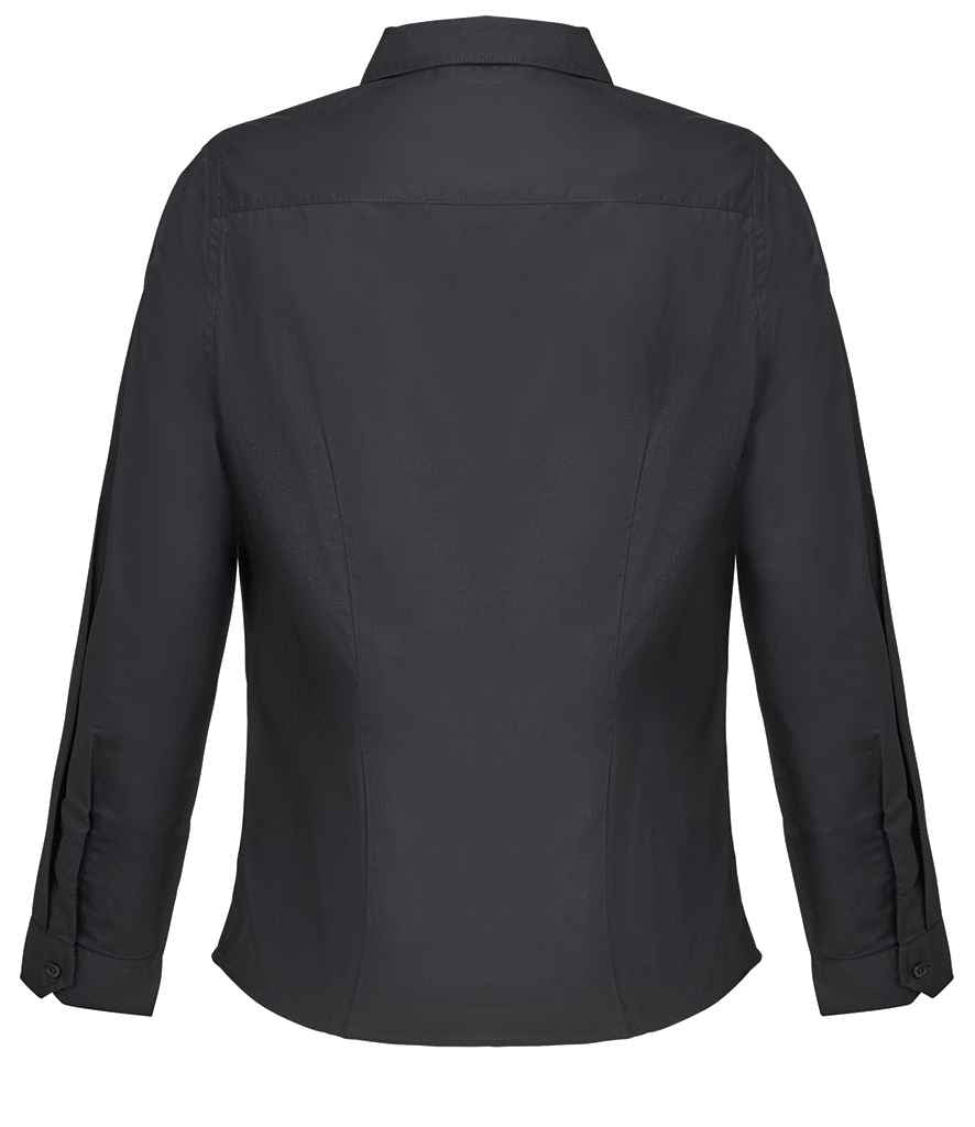 SOL'S Ladies Bailey Long Sleeve Poplin Shirt - Black