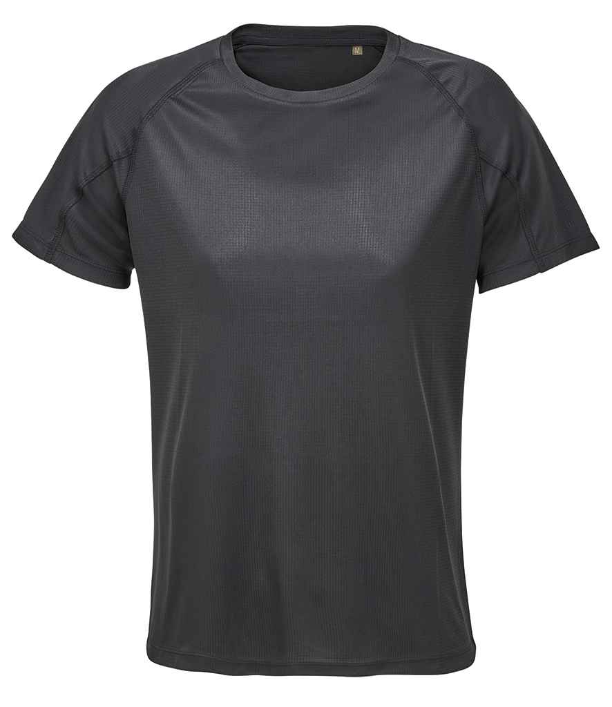 SOL'S Ladies Vortex Ripstop Performance T-Shirt - Black