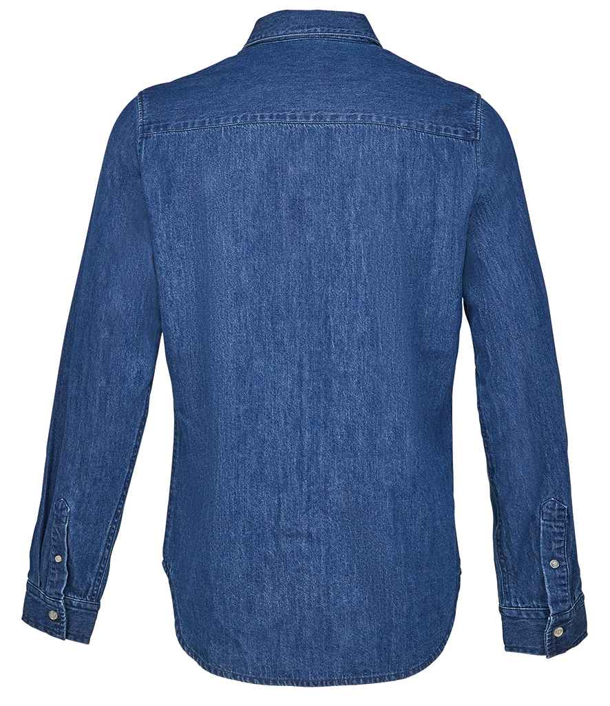 NEOBLU Bennett Denim Shirt - Stonewash Denim