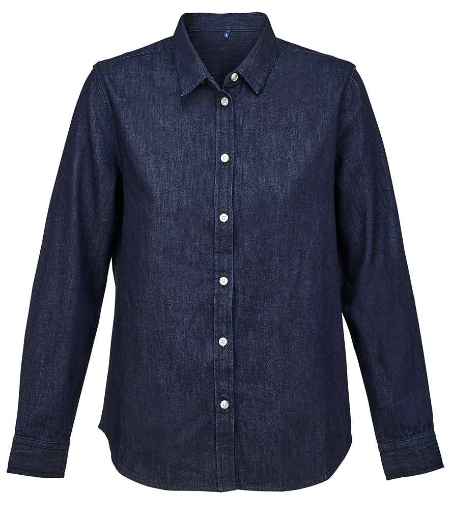 NEOBLU Ladies Bennett Denim Shirt - Brut Denim