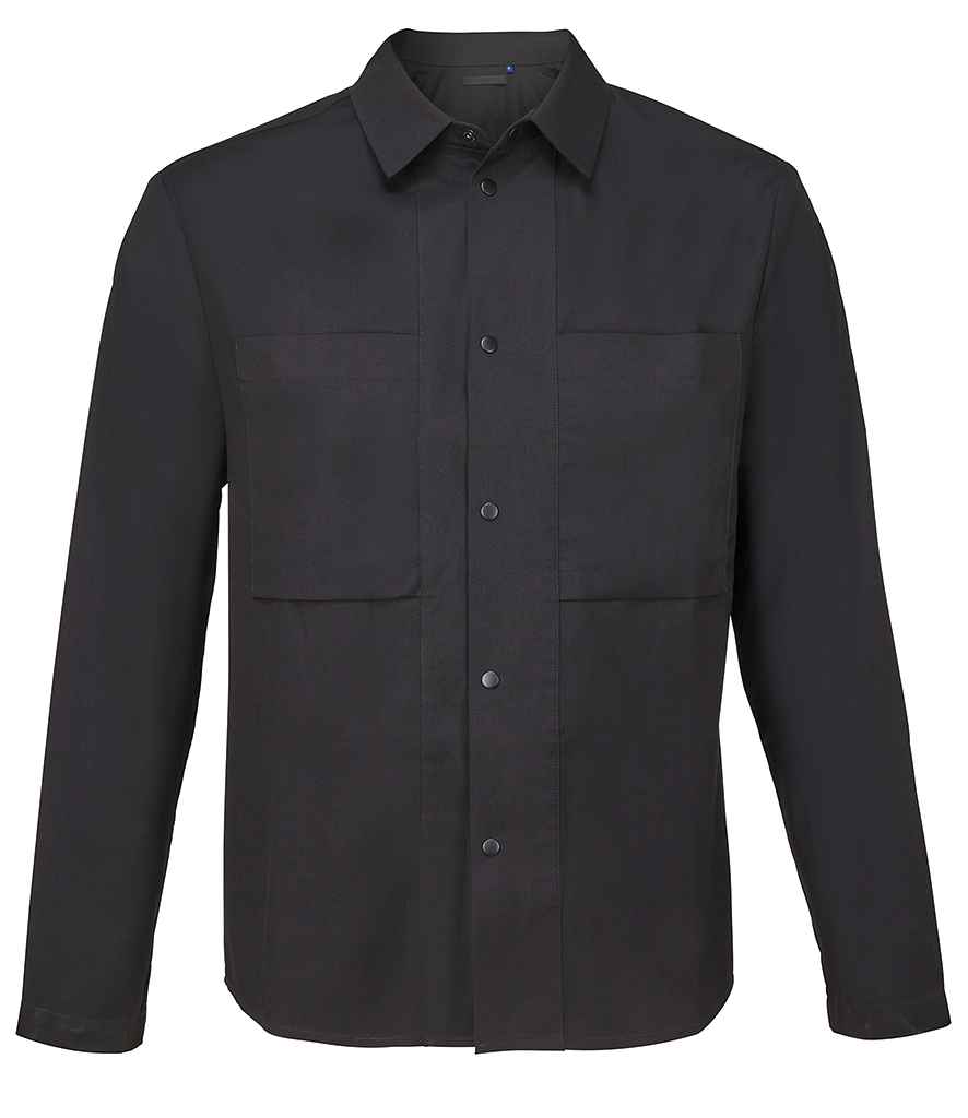 NEOBLU Unisex Madden Overshirt - Deep Black