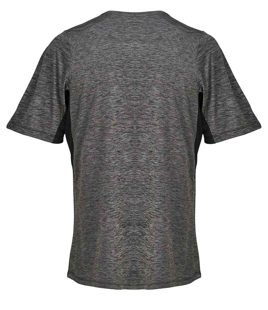 SOL'S Unisex Storm Performance T-Shirt - Black Marl/Black