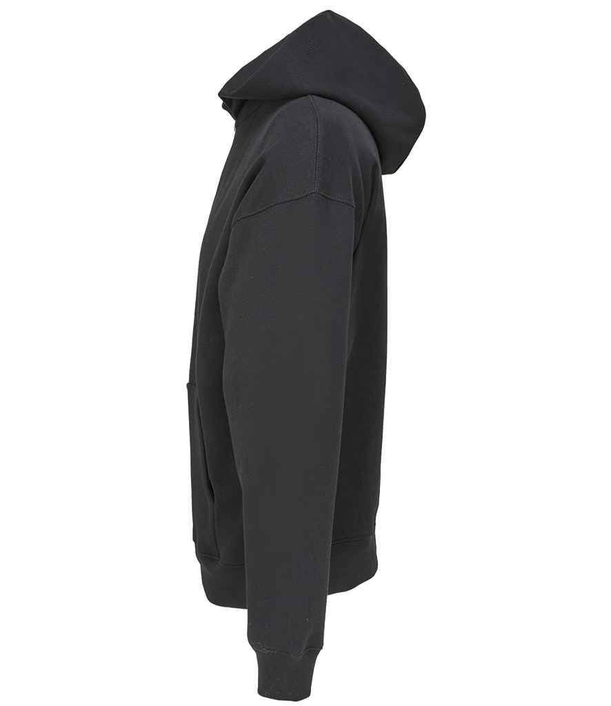 SOL'S Unisex Jelo Zipped Hoodie - Black