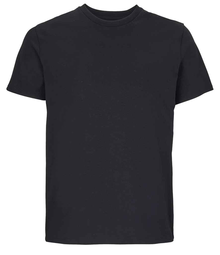 SOL'S Unisex Lyam Premium T-Shirt - Deep Black