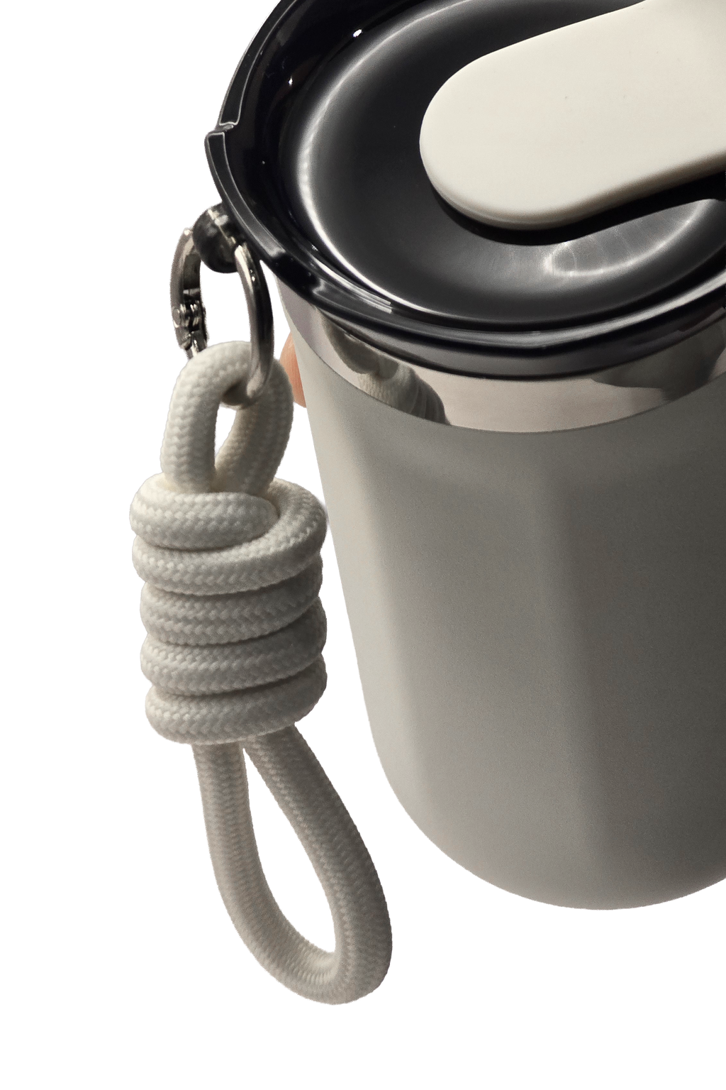 White 350ml travel coffee cup