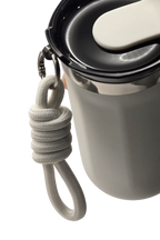 White 350ml travel coffee cup