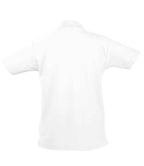 SOL'S Kids Summer II Cotton Piqué Polo Shirt - White