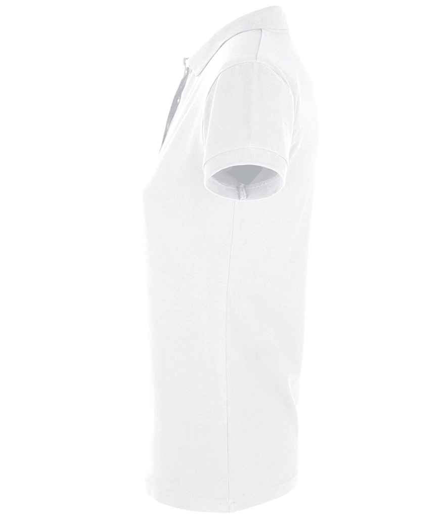 SOL'S Ladies Perfect Cotton Piqué Polo Shirt - White