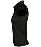 SOL'S Ladies Prescott Cotton Jersey Polo Shirt - Deep Black