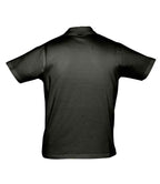SOL'S Prescott Cotton Jersey Polo Shirt - Deep Black