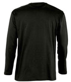 SOL'S Monarch Long Sleeve T-Shirt - Deep Black