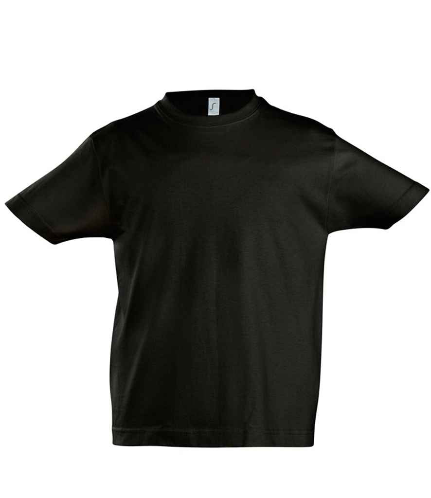 SOL'S Kids Imperial Heavy T-Shirt - Deep Black