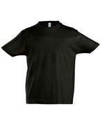 SOL'S Kids Imperial Heavy T-Shirt - Deep Black