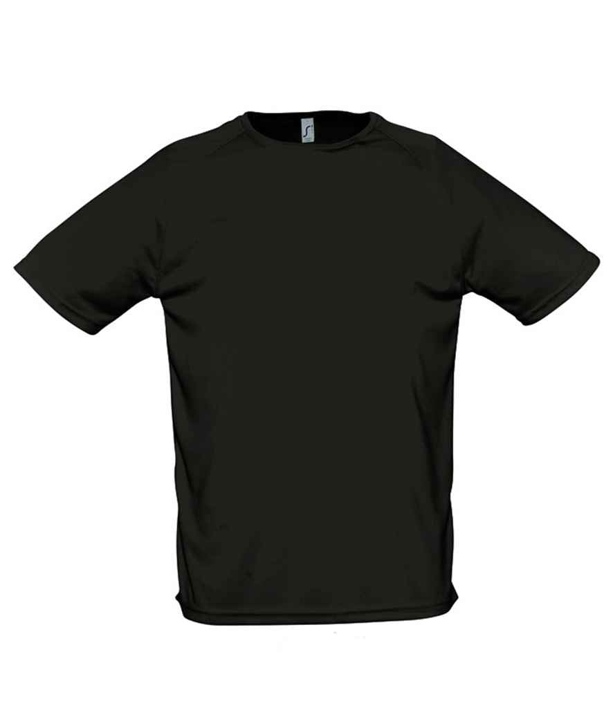 SOL'S Sporty Performance T-Shirt - Black