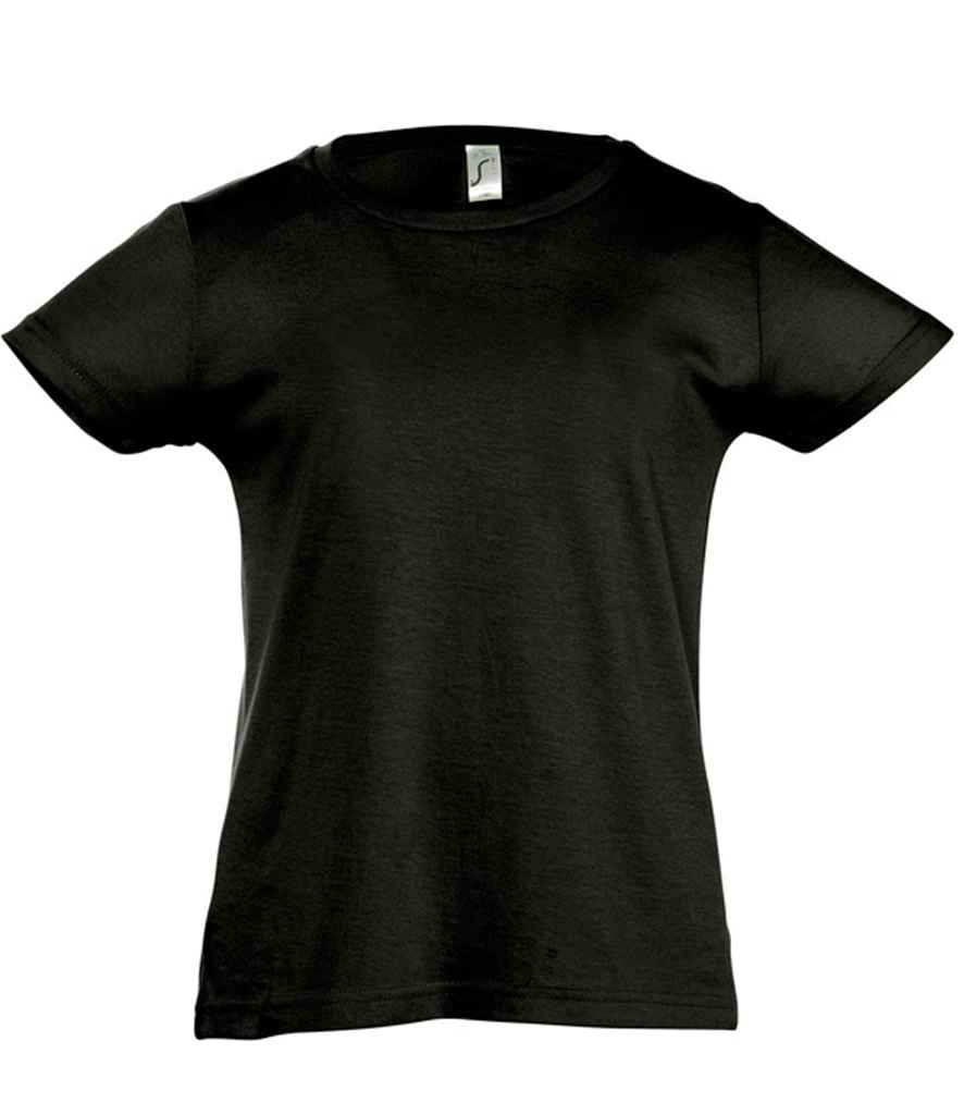 SOL'S Girls Cherry T-Shirt - Deep Black