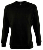 SOL'S Unisex New Supreme Sweatshirt - Black