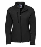 Russell Athletic Ladies Soft Shell Jacket - Black